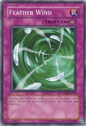 Feather Wind (DR04-EN118) - Dark Revelation Volume 4 Unlimited - Premium Yugioh Single from Konami - Just $0.25! Shop now at Game Crave Tournament Store