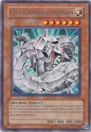 Cyber Barrier Dragon (DR04-EN126) - Dark Revelation Volume 4 Unlimited - Premium Yugioh Single from Konami - Just $22.32! Shop now at Game Crave Tournament Store