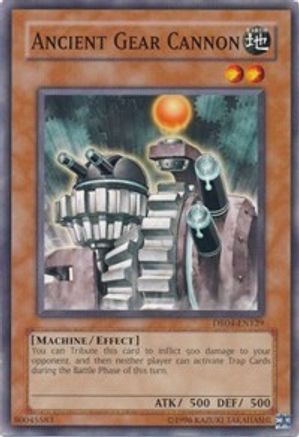 Ancient Gear Cannon (DR04-EN129) - Dark Revelation Volume 4 Unlimited - Premium Yugioh Single from Konami - Just $1.74! Shop now at Game Crave Tournament Store