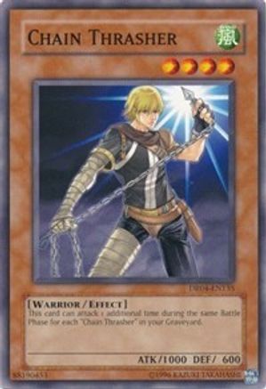 Chain Thrasher (DR04-EN135) - Dark Revelation Volume 4 Unlimited - Premium Yugioh Single from Konami - Just $0.25! Shop now at Game Crave Tournament Store