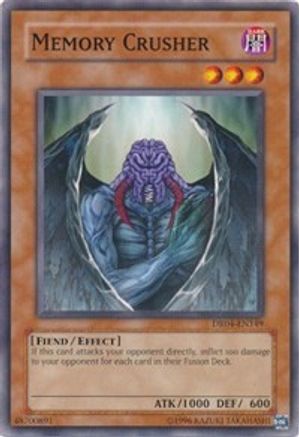 Memory Crusher (DR04-EN149) - Dark Revelation Volume 4 Unlimited - Premium Yugioh Single from Konami - Just $0.25! Shop now at Game Crave Tournament Store
