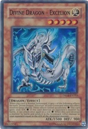 Divine Dragon - Excelion (DR04-EN153) - Dark Revelation Volume 4 Unlimited - Premium Yugioh Single from Konami - Just $0.25! Shop now at Game Crave Tournament Store