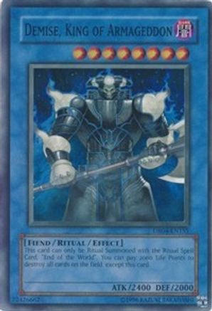Demise, King of Armageddon (DR04-EN155) - Dark Revelation Volume 4 Unlimited - Premium Yugioh Single from Konami - Just $8.72! Shop now at Game Crave Tournament Store