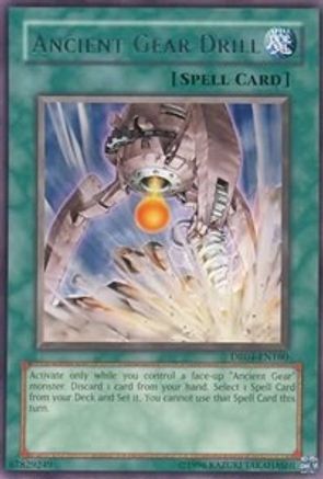 Ancient Gear Drill (DR04-EN160) - Dark Revelation Volume 4 Unlimited - Premium Yugioh Single from Konami - Just $5.42! Shop now at Game Crave Tournament Store