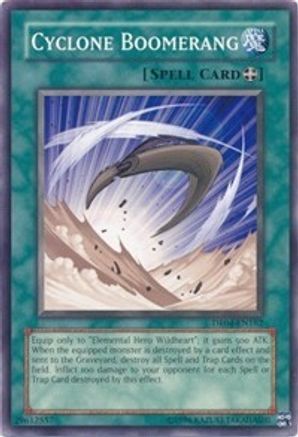 Cyclone Boomerang (DR04-EN162) - Dark Revelation Volume 4 Unlimited - Premium Yugioh Single from Konami - Just $0.34! Shop now at Game Crave Tournament Store
