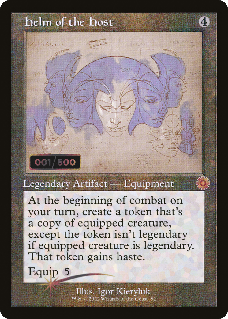 Helm of the Host (BRR-82Z) - The Brothers' War Retro Artifacts Foil - Premium MTG Single from Wizards of the Coast - Just $360! Shop now at Game Crave Tournament Store
