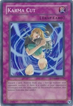 Karma Cut (DR04-EN173) - Dark Revelation Volume 4 Unlimited - Premium Yugioh Single from Konami - Just $31.51! Shop now at Game Crave Tournament Store