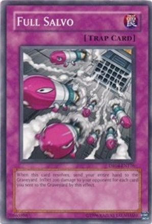 Full Salvo (DR04-EN176) - Dark Revelation Volume 4 Unlimited - Premium Yugioh Single from Konami - Just $0.38! Shop now at Game Crave Tournament Store