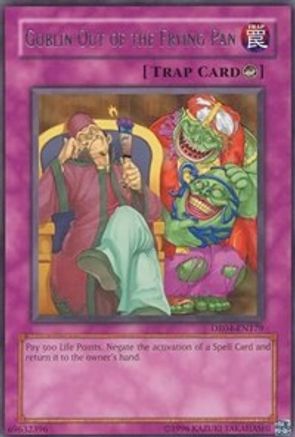 Goblin Out of the Frying Pan (DR04-EN179) - Dark Revelation Volume 4 Unlimited - Premium Yugioh Single from Konami - Just $0.13! Shop now at Game Crave Tournament Store