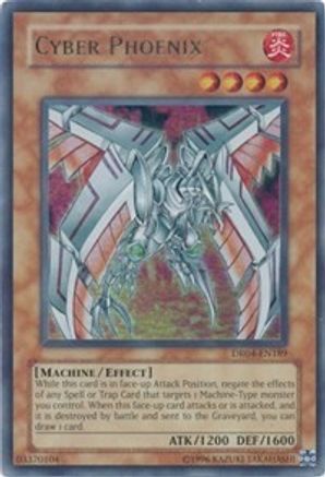 Cyber Phoenix (DR04-EN189) - Dark Revelation Volume 4 Unlimited - Premium Yugioh Single from Konami - Just $11.01! Shop now at Game Crave Tournament Store