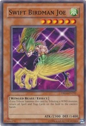 Swift Birdman Joe (DR04-EN192) - Dark Revelation Volume 4 Unlimited - Premium Yugioh Single from Konami - Just $0.44! Shop now at Game Crave Tournament Store