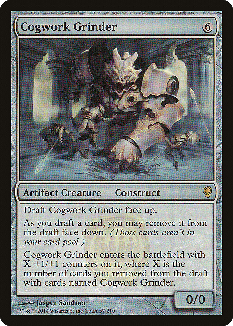 Cogwork Grinder (CNS-057) - Conspiracy - Premium MTG Single from Wizards of the Coast - Just $0.25! Shop now at Game Crave Tournament Store