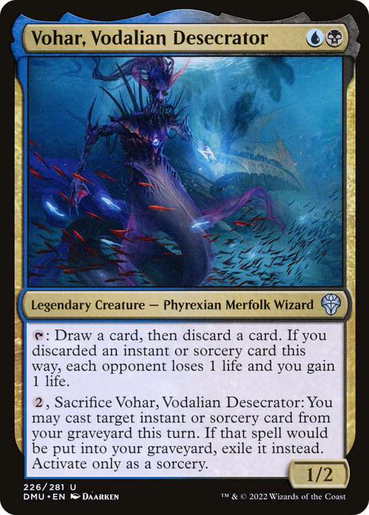 Vohar, Vodalian Desecrator (DMU-226) - Dominaria United - Premium MTG Single from Wizards of the Coast - Just $0.08! Shop now at Game Crave Tournament Store