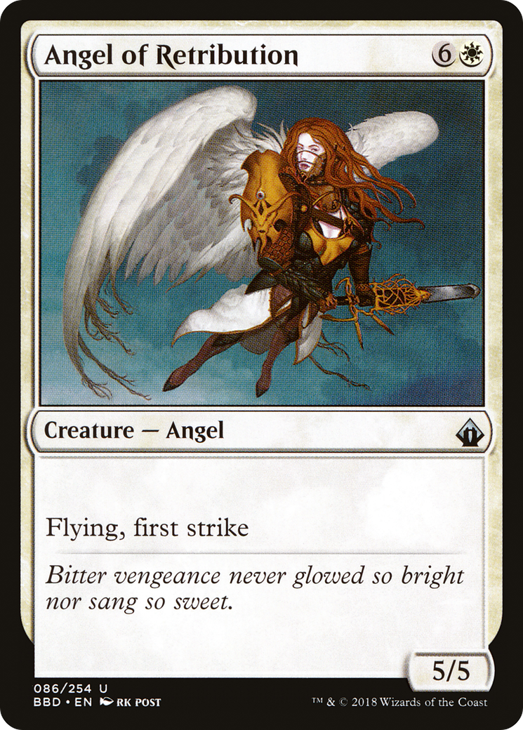 Angel of Retribution (BBD-086) - Battlebond - Premium MTG Single from Wizards of the Coast - Just $0.25! Shop now at Game Crave Tournament Store