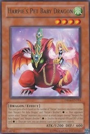 Harpie's Pet Baby Dragon (DR04-EN193) - Dark Revelation Volume 4 Unlimited - Premium Yugioh Single from Konami - Just $31.96! Shop now at Game Crave Tournament Store