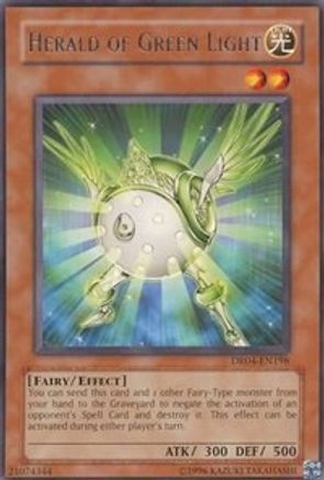 Herald of Green Light (DR04-EN198) - Dark Revelation Volume 4 Unlimited - Premium Yugioh Single from Konami - Just $3.99! Shop now at Game Crave Tournament Store