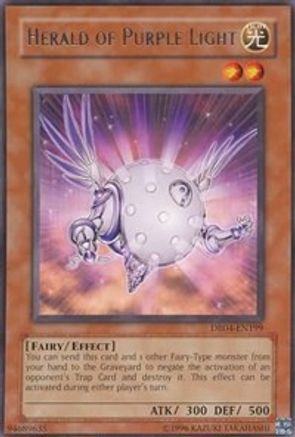 Herald of Purple Light (DR04-EN199) - Dark Revelation Volume 4 Unlimited - Premium Yugioh Single from Konami - Just $0.80! Shop now at Game Crave Tournament Store