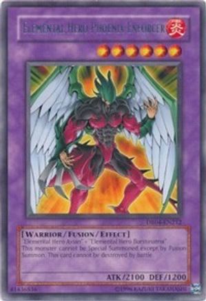 Elemental Hero Phoenix Enforcer (DR04-EN212) - Dark Revelation Volume 4 Unlimited - Premium Yugioh Single from Konami - Just $17.59! Shop now at Game Crave Tournament Store