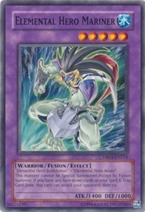 Elemental Hero Mariner (DR04-EN214) - Dark Revelation Volume 4 Unlimited - Premium Yugioh Single from Konami - Just $4.36! Shop now at Game Crave Tournament Store