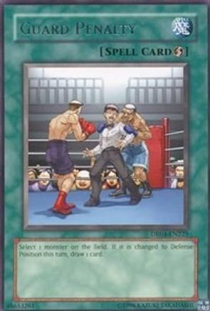 Guard Penalty (DR04-EN225) - Dark Revelation Volume 4 Unlimited - Premium Yugioh Single from Konami - Just $0.25! Shop now at Game Crave Tournament Store
