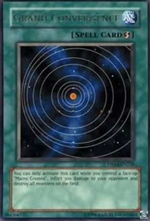 Grand Convergence (DR04-EN226) - Dark Revelation Volume 4 Unlimited - Premium Yugioh Single from Konami - Just $0.48! Shop now at Game Crave Tournament Store
