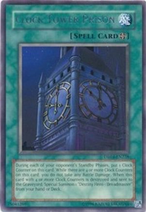 Clock Tower Prison (DR04-EN228) - Dark Revelation Volume 4 Unlimited - Premium Yugioh Single from Konami - Just $1.20! Shop now at Game Crave Tournament Store