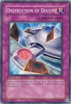 Destruction of Destiny (DR04-EN231) - Dark Revelation Volume 4 Unlimited - Premium Yugioh Single from Konami - Just $0.25! Shop now at Game Crave Tournament Store