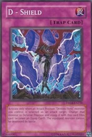 D - Shield (DR04-EN234) - Dark Revelation Volume 4 Unlimited - Premium Yugioh Single from Konami - Just $0.78! Shop now at Game Crave Tournament Store