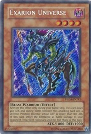 Exarion Universe (DR04-EN243) - Dark Revelation Volume 4 Unlimited - Premium Yugioh Single from Konami - Just $47.99! Shop now at Game Crave Tournament Store