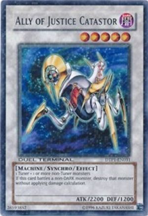Ally of Justice Catastor (DTP1-EN031) - Duel Terminal - Preview Limited - Premium Yugioh Single from Konami - Just $239.97! Shop now at Game Crave Tournament Store