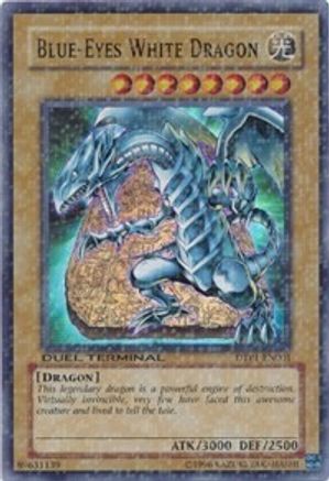 Blue-Eyes White Dragon (DTP1-EN001) - Duel Terminal - Preview Limited - Premium Yugioh Single from Konami - Just $1200! Shop now at Game Crave Tournament Store