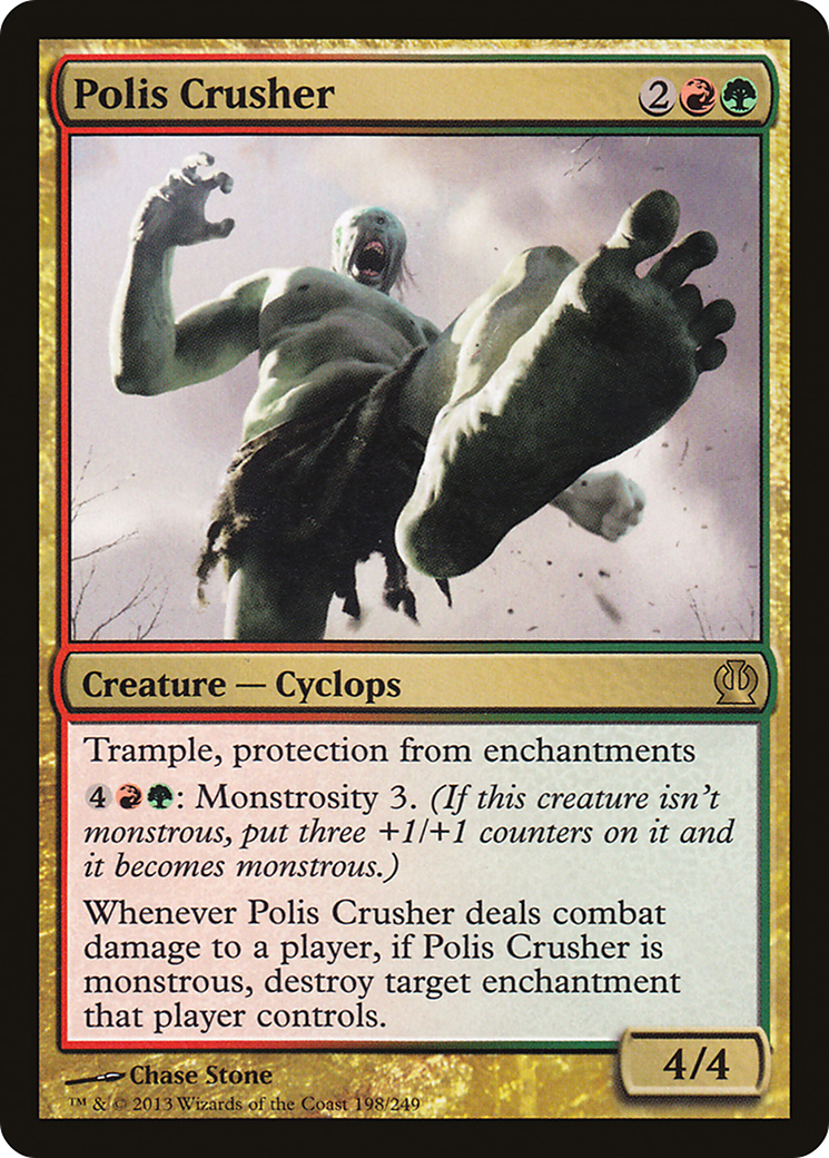 Polis Crusher (THS-198) - Theros - Premium MTG Single from Wizards of the Coast - Just $0.08! Shop now at Game Crave Tournament Store