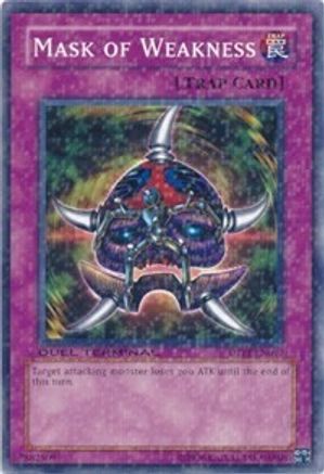 Mask of Weakness (DTP1-EN017) - Duel Terminal - Preview - Premium Yugioh Single from Konami - Just $44.69! Shop now at Game Crave Tournament Store