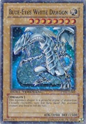 Blue-Eyes White Dragon (DT01-EN001) - Duel Terminal 1 Limited - Premium Yugioh Single from Konami - Just $18.82! Shop now at Game Crave Tournament Store