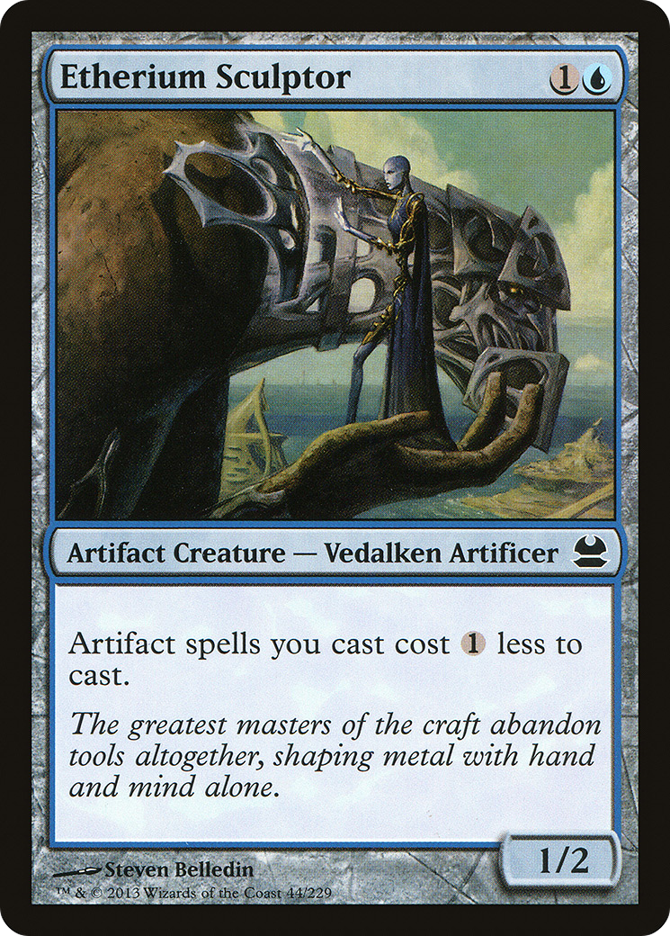 Etherium Sculptor (MMA-044) - Modern Masters Foil - Premium MTG Single from Wizards of the Coast - Just $1.18! Shop now at Game Crave Tournament Store