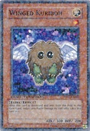 Winged Kuriboh (DT01-EN008) - Duel Terminal 1 Limited - Premium Yugioh Single from Konami - Just $1.14! Shop now at Game Crave Tournament Store