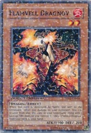 Flamvell Dragnov (DT01-EN016) - Duel Terminal 1 Limited - Premium Yugioh Single from Konami - Just $0.25! Shop now at Game Crave Tournament Store