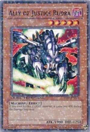 Ally of Justice Rudra (DT01-EN025) - Duel Terminal 1 Limited - Premium Yugioh Single from Konami - Just $0.25! Shop now at Game Crave Tournament Store