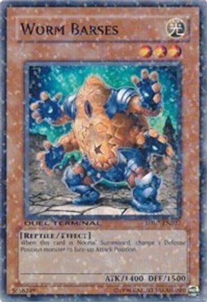 Worm Barses (DT01-EN027) - Duel Terminal 1 Limited - Premium Yugioh Single from Konami - Just $0.25! Shop now at Game Crave Tournament Store