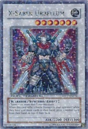 X-Saber Urbellum (DT01-EN034) - Duel Terminal 1 Limited - Premium Yugioh Single from Konami - Just $13.85! Shop now at Game Crave Tournament Store