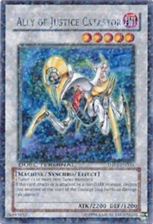 Ally of Justice Catastor (DT01-EN035) - Duel Terminal 1 Limited - Premium Yugioh Single from Konami - Just $9.28! Shop now at Game Crave Tournament Store
