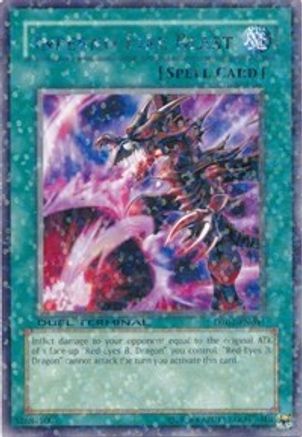 Inferno Fire Blast (DT01-EN041) - Duel Terminal 1 Limited - Premium Yugioh Single from Konami - Just $1.25! Shop now at Game Crave Tournament Store