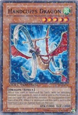 Handcuffs Dragon (DT01-EN055) - Duel Terminal 1 Limited - Premium Yugioh Single from Konami - Just $0.30! Shop now at Game Crave Tournament Store