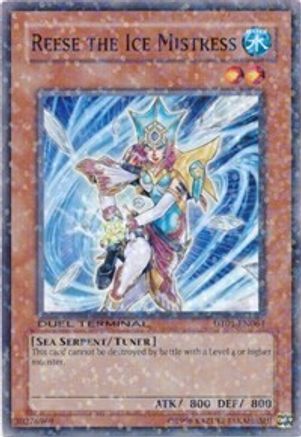 Reese the Ice Mistress (DT01-EN064) - Duel Terminal 1 Limited - Premium Yugioh Single from Konami - Just $0.29! Shop now at Game Crave Tournament Store