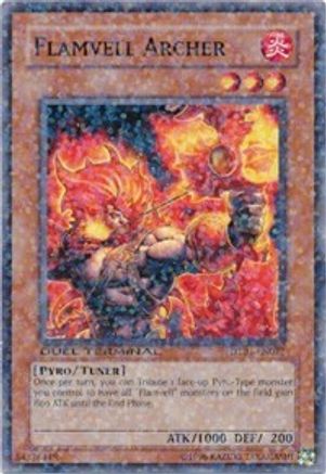 Flamvell Archer (DT01-EN071) - Duel Terminal 1 Limited - Premium Yugioh Single from Konami - Just $0.26! Shop now at Game Crave Tournament Store