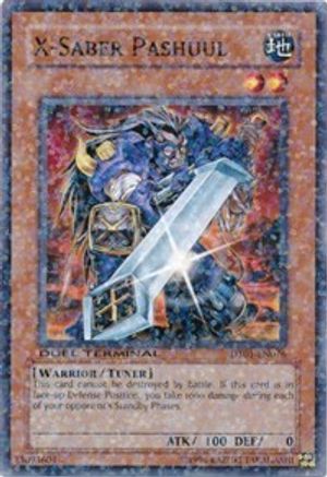 X-Saber Pashuul (DT01-EN076) - Duel Terminal 1 Limited - Premium Yugioh Single from Konami - Just $0.29! Shop now at Game Crave Tournament Store