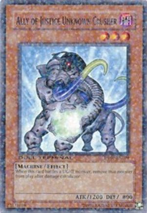 Ally of Justice Unknown Crusher (DT01-EN079) - Duel Terminal 1 Limited - Premium Yugioh Single from Konami - Just $0.25! Shop now at Game Crave Tournament Store