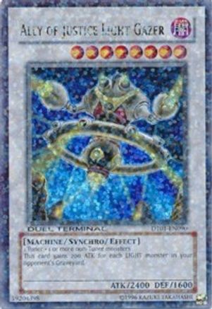 Ally of Justice Light Gazer (DT01-EN090) - Duel Terminal 1 Limited - Premium Yugioh Single from Konami - Just $0.37! Shop now at Game Crave Tournament Store