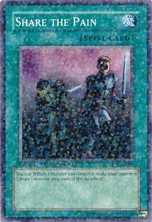 Share the Pain (DT01-EN091) - Duel Terminal 1 Limited - Premium Yugioh Single from Konami - Just $0.67! Shop now at Game Crave Tournament Store
