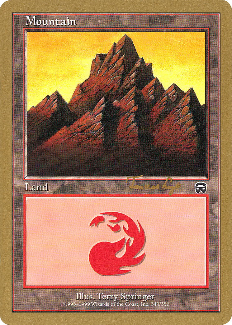 Mountain (WC01-TVDL343B) - World Championship Decks 2001 - Premium MTG Single from Wizards of the Coast - Just $0.20! Shop now at Game Crave Tournament Store
